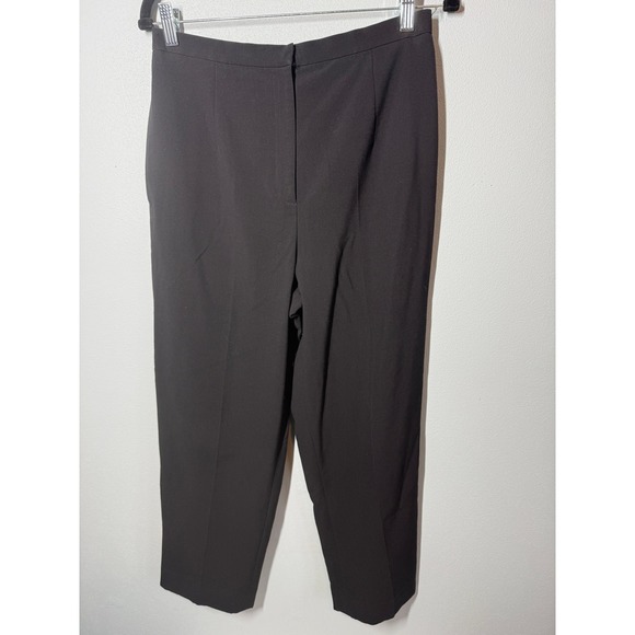Talbots Pants - VTG Talbots Black High Waisted Trousers Tailored Straight Leg Sz 10 Petite